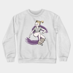 Surfskate waves Crewneck Sweatshirt